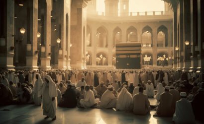 group-people-mosque-with-kaaba-background