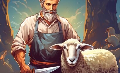 Firefly-elinde-bicak-olan-kasap-ve-yaninda-koyun-13908