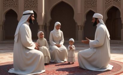 pikaso_texttoimage_3d-model-islamic-family-talk-figure-octane-render-