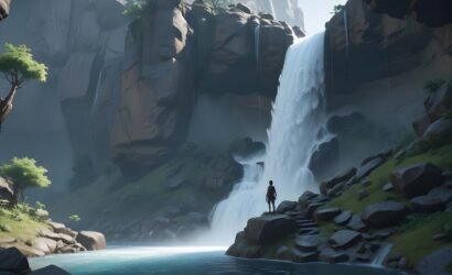 pikaso_texttoimage_3d-model-waterfall-figure-octane-render-volumetric